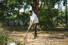 CM Samrat Choudhary joins cleanliness drive at 1 Ane Marg