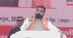 CM Samrat Choudhary leads 'Save Democracy' march in Patna