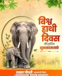 CM Samrat Choudhary marks World Elephant Day with conservation call