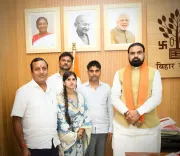 CM Samrat Choudhary meets Jamui victim, vows verdict in one month