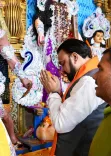 CM Samrat Choudhary offers Mahanavami prayers in Patna