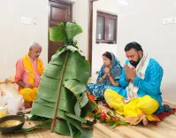 CM Samrat Choudhary offers Satyanarayan puja on Bhadrapad Purnima