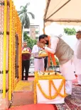 CM Samrat Choudhary pays tribute to Deendayal Upadhyay in Patna