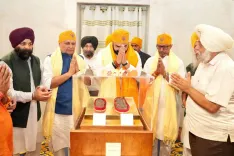 CM Samrat Choudhary Visits Patna Sahib, Reviews 360th Prakash Parv Prep