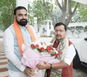 CM Samrat Choudhary Welcomes BJP National President Nitin Nabin at Lok Sevak Avas