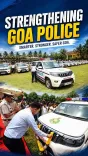 CM Sawant Boosts Goa Police with 46 Vehicles, New Sub-Inspectors