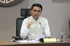 CM Sawant Chairs Finance Review Meet at Porvorim Mantralaya