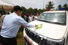 CM Sawant Flags Off 46 Police Vehicles, Hands PSI Appointments