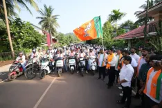 CM Sawant flags off Seva Jyoti Yatra in Sankhali