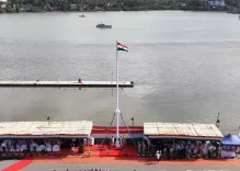 CM Sawant Hoists Flag at Panaji on 80th Independence Day