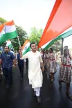 CM Sawant Joins Tiranga Yatra in Panaji for Vande Mataram 150