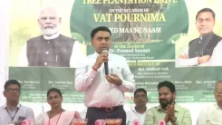 CM Sawant Launches Banyan Tree Drive on Vat Purnima