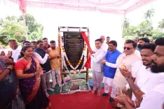 CM Sawant lays foundation stone for Collem-Sigao Panchayat Building