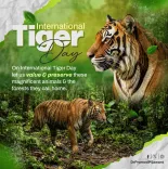 CM Sawant marks International Tiger Day, calls to protect forests