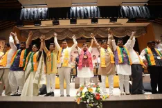 CM Sawant rallies BJP Goa cadre for Mission 2027