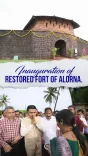 CM Sawant Unveils Restored Halarna Fort as Heritage Symbol