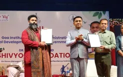 CM Sawant Witnesses GIPARD-ShivYog MoU for Govt Employee Wellness