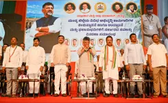 CM Shivakumar Launches Development Works at Mandya University
