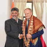 CM Shivakumar meets Poland PM Tusk, eyes GIM 2027 tie-up