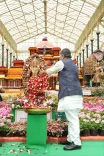 CM Shivakumar opens Ganga dynasty flower show at Lalbagh