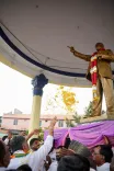 CM Shivakumar pays floral tribute to Ambedkar in Nanjangud