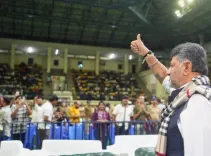 Karnataka CM Shivakumar watches FIFA World Cup final, urges youth to embrace sport