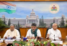 CM Siddaramaiah Chairs All-Party Meet on Cauvery at Krishna