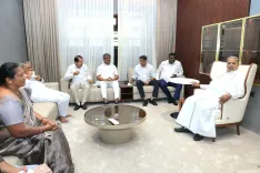 CM Siddaramaiah meets four Congress MLAs for consultations