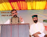 CM Sukhu Announces Key Projects at Kasauli Rally