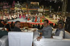CM Sukhu joins Global Dance Show at Kullu Dussehra