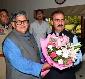 CM Sukhu Meets Punjab Governor Kataria in Chandigarh