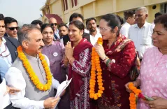 CM Sukhu Thanks Bilaspur Crowds After Luhnu Ground Visit