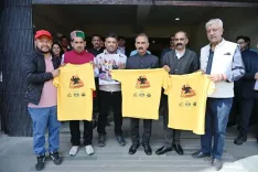 CM Sukhu unveils Manali Marathon 4 T-shirt, flags drug-free theme