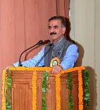 CM Sukhu Visits HPU Foundation Day, Urges AI Push