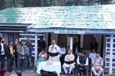 CM Sukhu visits remote Bara Bhangal, meets locals in traditional attire