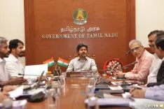 CM Vijay Chairs Agriculture Review Meet at Secretariat