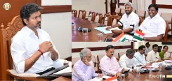 CM Vijay Chairs Higher Education Review at Secretariat