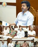 CM Vijay Chairs Planning Dept Review at TN Secretariat