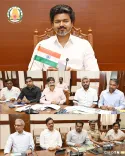 CM Vijay Chairs Social Justice Dept Review at Secretariat