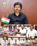 CM Vijay Chairs Water Resources Review at Secretariat