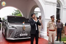 CM Vijay Honours Tamil Nadu Police Martyrs, Hands Rs 5.96 Cr to Families