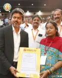 CM Vijay Steps Off Stage to Hand Appointment Order to Pregnant Engineer