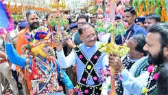 CM Vishnu Deo Sai Celebrates Hareli Tihar at Nava Raipur Residence