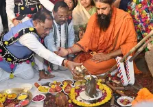 CM Vishnu Deo Sai Celebrates Hareli Tihar at Raipur Residence