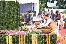 CM Vishnu Deo Sai Honours Martyrs on Police Commemoration Day