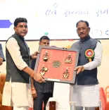 CM Vishnu Deo Sai Honours NSS Volunteers at Raipur
