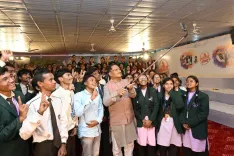 CM Vishnu Deo Sai Hosts Gen-Z at Eklavya Samvad in Raipur