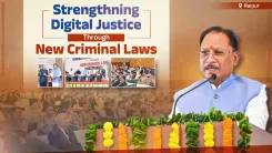 CM Vishnu Deo Sai joins digital justice workshop in Chhattisgarh