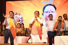CM Vishnu Deo Sai joins Ras Garba Mahotsav in Raipur