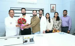 CM Vishnu Deo Sai meets JDA Chhattisgarh delegation at CM residence